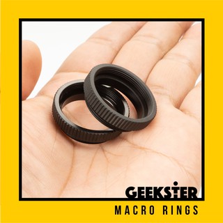 ภาพขนาดย่อของสินค้าแหวนมาโคร 2 วง ( มาโครริง / Macro Ring )