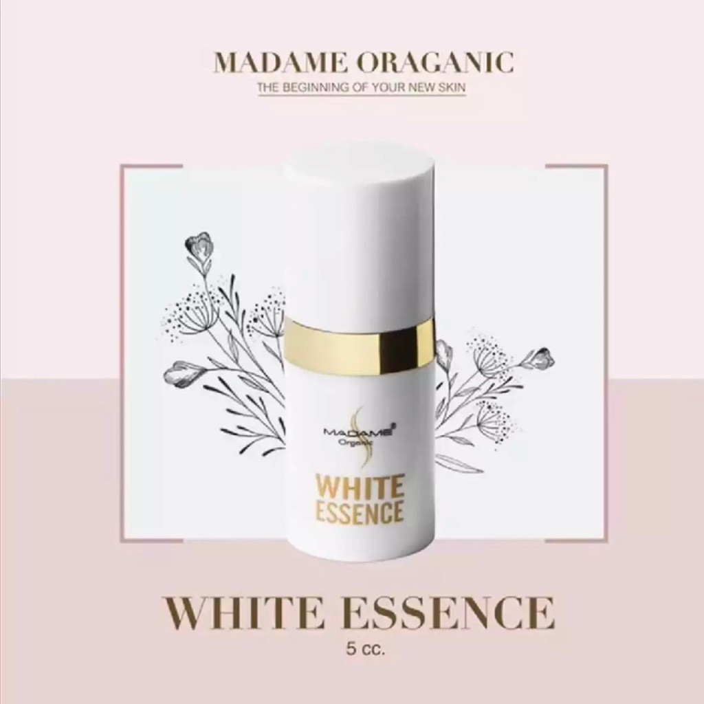 madame-organic-ครีมมาดามออร์แกนิค-เซรั่มไวท์เอสเซนท์-เซรั่มมาดาม-ขนาด-5-cc