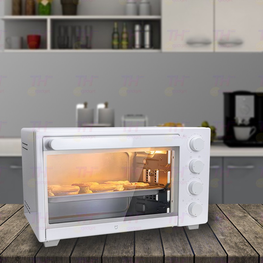 ภาพสินค้าXiaomi Mi Smart Steam Oven Toaster 12L/Appliance Oven 32L เตาอบไฟฟ้า เตาอบไอน้ำไฟฟ้า เตาอบ เตาปิ้งขนมปัง เครื่องอบขนมปัง จากร้าน thgogadget บน Shopee ภาพที่ 7