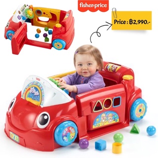 Fisher-Price Laugh &amp; Learn Crawl Around Car ของแท้ 💯% USA Red