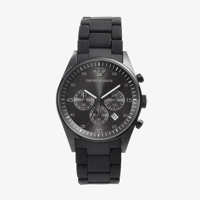 ภาพหน้าปกสินค้าEMPORIO ARMANI นาฬิกาข้อมือผู้ชาย รุ่น AR5889 Classic Men's Black Sportivo - Black