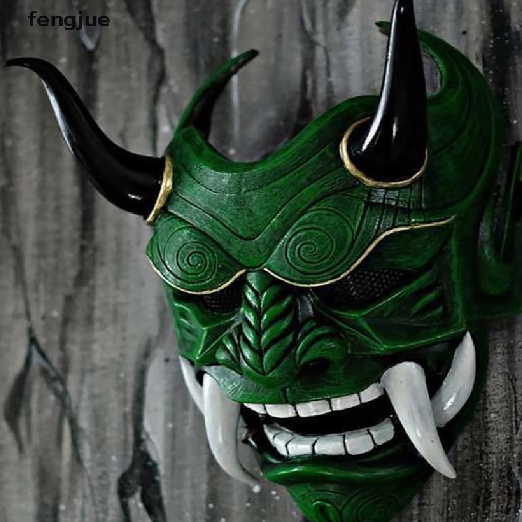 fengjue-japanese-ghost-hannya-halloween-masquerade-mask-prajna-half-face-masks-samurai-fj