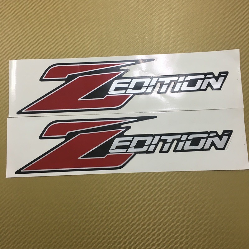 สติกเกอร์-zedition-ติดข้างท้ายกระบะ-hilux-revo-ราคาต่อคู่