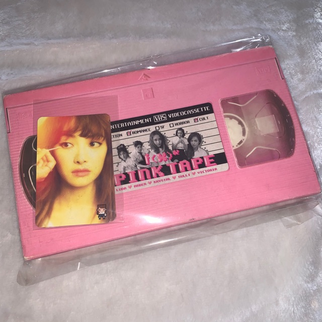 F X Pink Tape Album Victoria Shopee Thailand