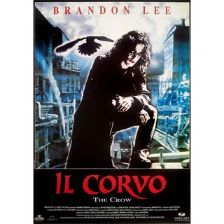 โปสเตอร์ หนัง อีกาพญายม The CROW (1994) POSTER 20”x29” Inch American Fantasy Action Movie Brandon Lee V1