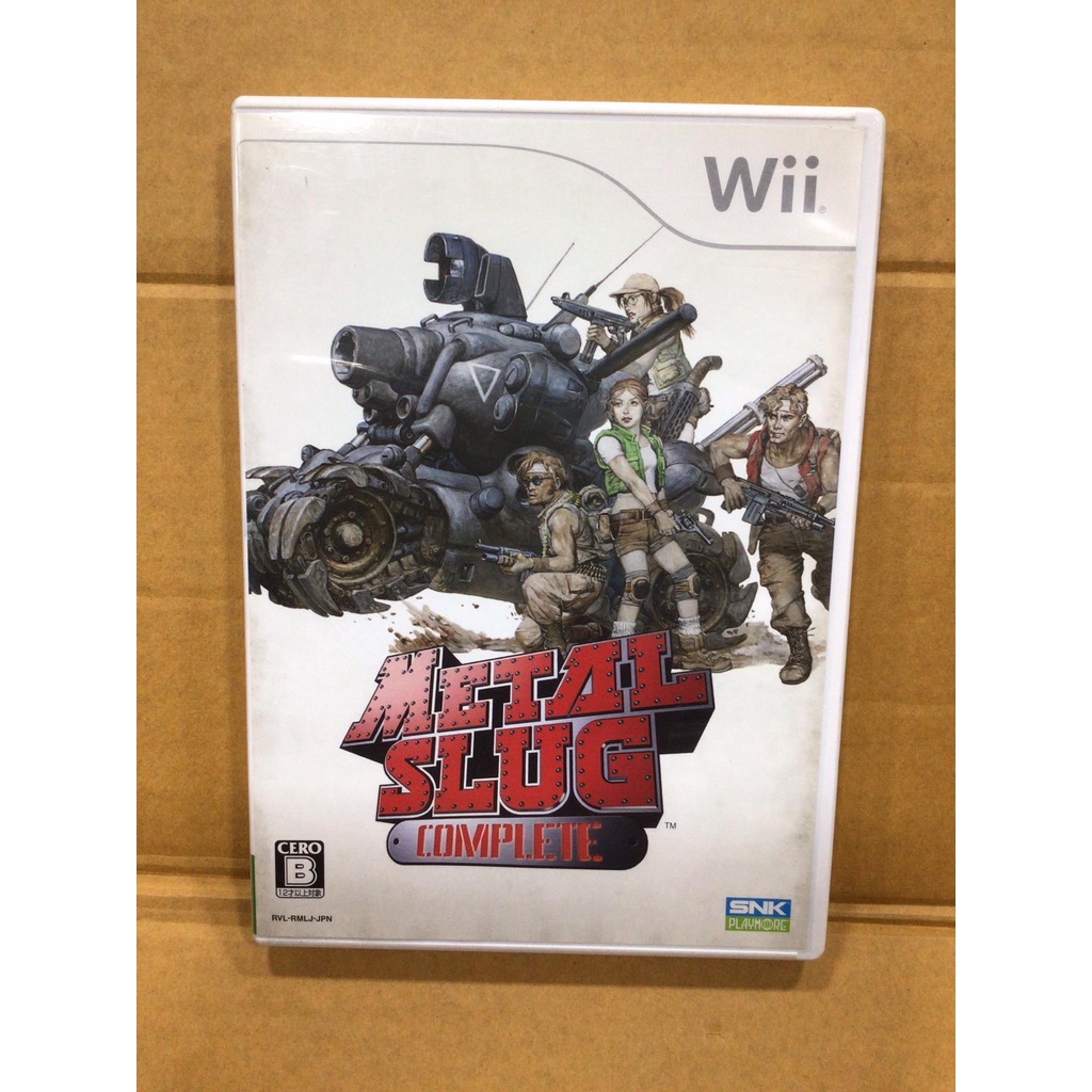 แผ่นแท้ [Wii] Metal Slug Complete (Japan) (RVL-P-RMLJ) Anthology