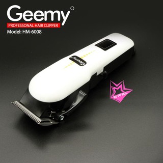 ปัตตาเลี่ยนไร้สาย Geemy รุ่น GM-6008 ตัดผม โกนหนวด แบตเตอเลี่ยน แบตเตอเลี่ยนไร้สาย โกนหนวด