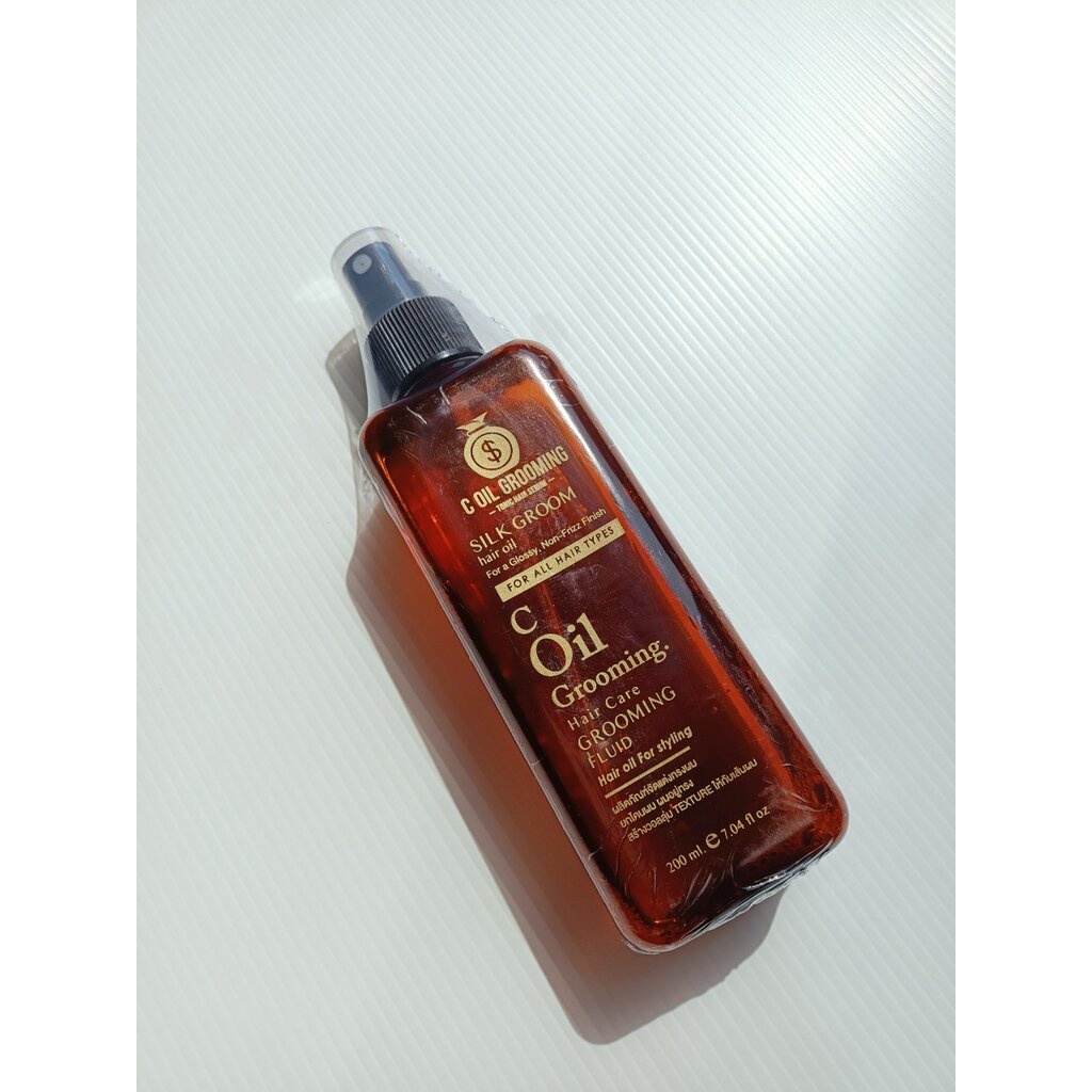ผลิตภัณฑ์เซ็ตผม-c-oil-grooming-hair-care-200ml-ยกโคนผม-ช่วยให้ผมดูมีวอลลุ่ม