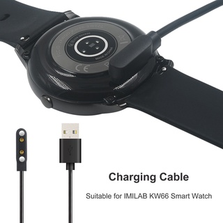 อะแดปเตอร์แท่นชาร์จ USB แบบแม่เหล็ก สําหรับ XiaoMi IMILAB KW66 Smart Watch