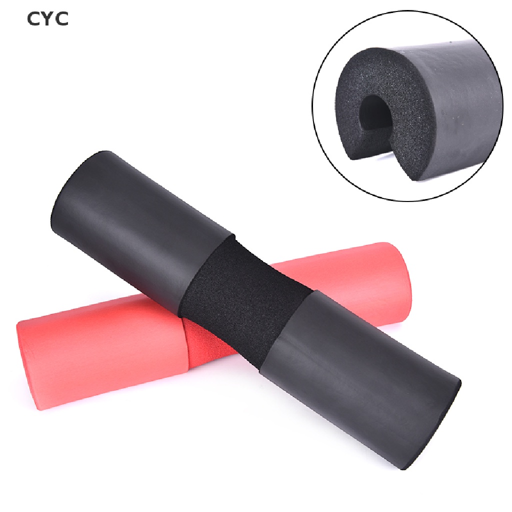 cyc-foam-padded-barbell-bar-cover-pad-weight-lifting-shoulder-back-support-protect-cy