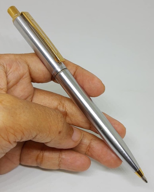 ปากกาลูกลื่น-sheaffer-ด้ามเงินขลิบทอง-มือสอง