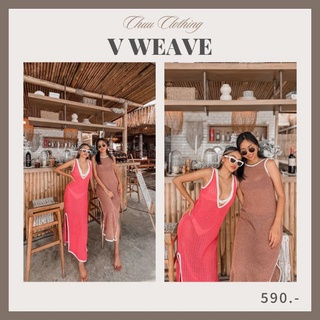 V Weave Maxidress 🔥ลดจาก 40% จาก 590 เหลือ 354บาท🔥