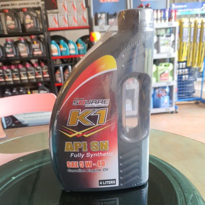 SQUARE K1 Fully Synthetic API SN SAE 5W-40 | Shopee Thailand