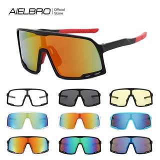 ภาพหน้าปกสินค้า『READY STOCK』AIELBRO Outdoor Sports แว่นกันแดด กันน้ำ Uv400 สไฟรับผู้หญิง และผู้ชาย Glasses ที่เกี่ยวข้อง