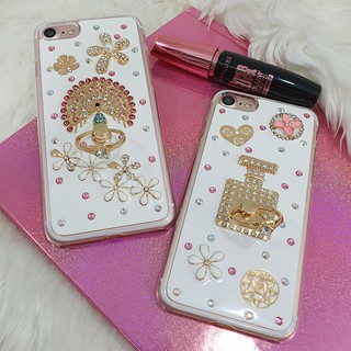 samsung  A01 A91 Note4  Note 5 J7prime A11 A12พร้อมส่ง!! เคสแฟชั่น เคสหรูหรา  เคสแหวน เคสหน้าขาว