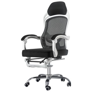 🔵 [รับประกัน 3 ปี] เก้าอี้สำนักงาน ERGOUP C10# (Grey frame+Black mesh fabric)