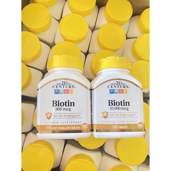 พร้อมส่ง-biotin-800-5000-10000-mcg-บำรุงเล็บ-ผม-ผิว