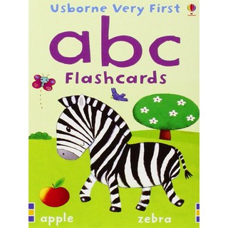 Asia Books หนังสือภาษาอังกฤษ VERY FIRST FLASHCARDS: ABC