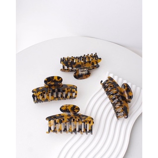 กิ๊บลายกระ Tortoise hair claw clips