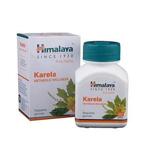 Himalaya Karela 60 เม็ด มะระขี้นก สกัดอัดเม็ด ระดับน้ำตาลในเลือด