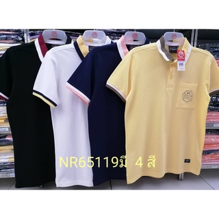 เสื้อโปโลไซส์ใหญ่ Polo เสื้อผู้ชายอ้วน แฟชั่น #NR65119 ไซส์ใหญ่ 2XL , 3XL , 4XL