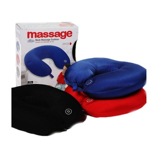 WINS หมอนรองคอ massage music neck pillow - AL-PILM Black