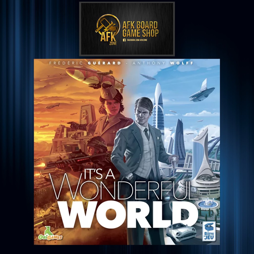 It's A Wonderful World Eng Version Board Game บอร์ดเกม Shopee Thailand