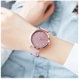 ภาพหน้าปกสินค้า【JULIUS】นาฬิกาข้อมือผู้หญิง นาฬิกาข้อมือควอตซ์ สายหนัง หน้าปัดกลม กันน้ํา สไตล์เกาหลี แฟชั่นสําหรับผู้หญิง JA-1017 ที่เกี่ยวข้อง