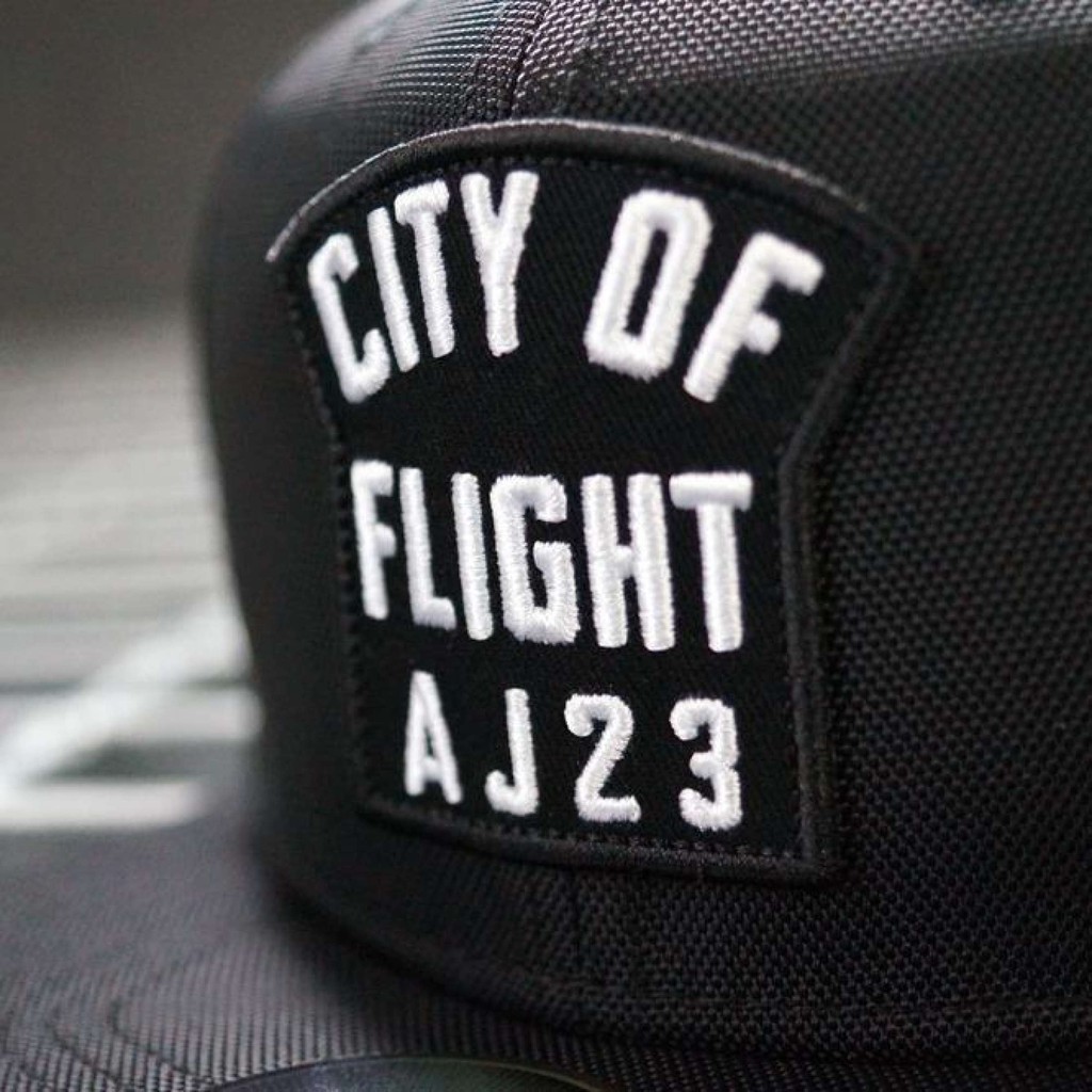 หมวก-jordan-jumpman-city-of-flight-snapback-แท้-สี-black