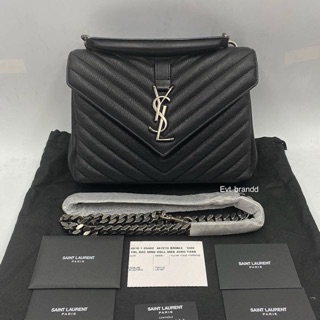 Used like very newww YSL college medium black rhw y.19