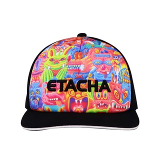 หมวก ETACHA x PUCK V.1 - Black สีดำ