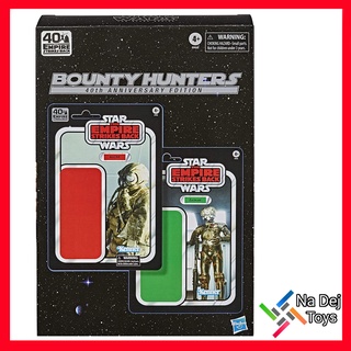 Bounty Hunters 40th Edition Star Wars The Black Series 6" figure สตาร์วอร์ส แบล็คซีรีส์ เบาว์ตี้ ฮันเตอร์ 40th อีดิทชั่น