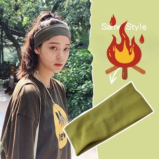 [สุ่ม 1 ชิ้น] ยางรัดผม สีหวาน เด็กผู้หญิง ล้างหน้า เครื่องประดับแฟชั่น สไตล์โมริ น่ารัก ป่า ที่คาดผม หญิง ใช้พอกหน้า กีฬา
