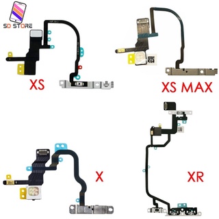 ภาพหน้าปกสินค้าแพรปุ่มสวิตซ์ เปิด ปิดเครื่อง Power Flex ไอโฟน X XR XS XSmax ที่เกี่ยวข้อง