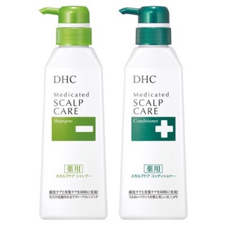 DHC MEDICATED SCALP CARE SHAMPOO/CONDITIONER 550ml