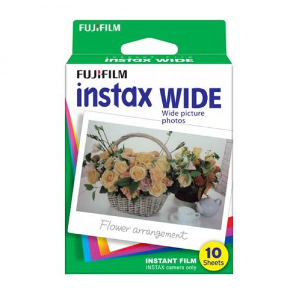 ภาพหน้าปกสินค้าFujifilm Instax Film - Wide 10 แผ่น เเถมฟรี Photo card (คละสี) จากร้าน best2home บน Shopee