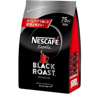 Nescafe Excella Black Roast 150g.เนสกาแฟ แบล็คโรสต์ 150 กรัม.