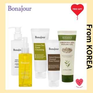 [Bonajour] คลีนเซอร์ทําความสะอาดผิวหน้า / เจลทําความสะอาดผิวหน้า Greentea Aha