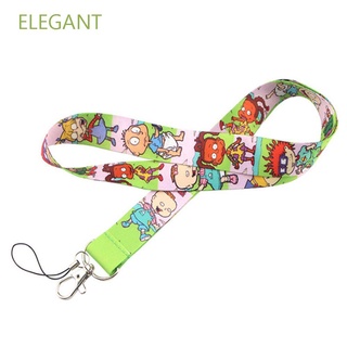 ELEGANT สายคล้องโทรศัพท์มือถือ จี้พวงกุญแจ USB รูปการ์ตูน The Rugrats น่ารัก เครื่องประดับ สําหรับห้อยตกแต่ง