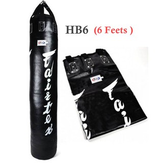 ภาพหน้าปกสินค้ากระสอบทรายแฟร์แท็กซ์ 6 ฟุต สีดำ หนังเทียม Fairtex Heavy Bag HB6 ฺBlack Banana 6 Feets Training un-filled MMA Kickboxing ซึ่งคุณอาจชอบราคาและรีวิวของสินค้านี้