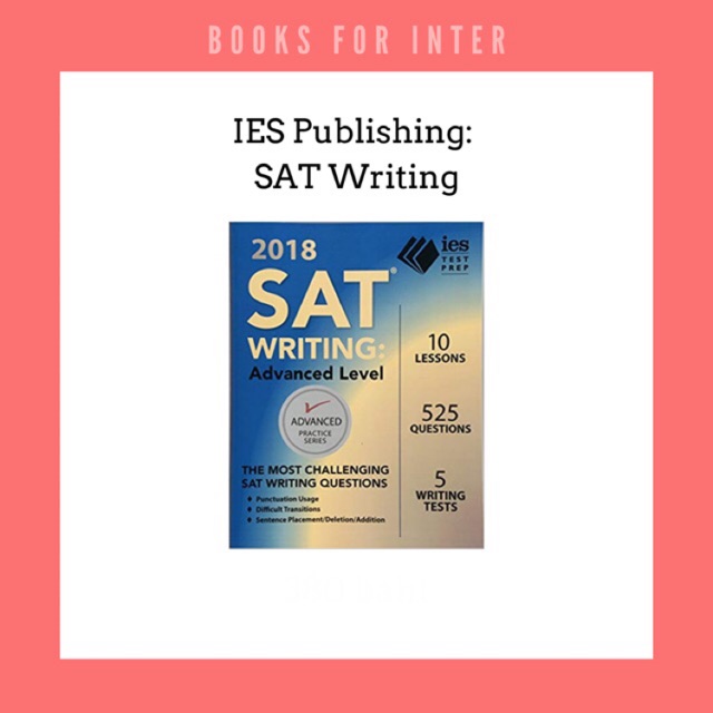 IES Publishing: SAT Writing | Shopee Thailand