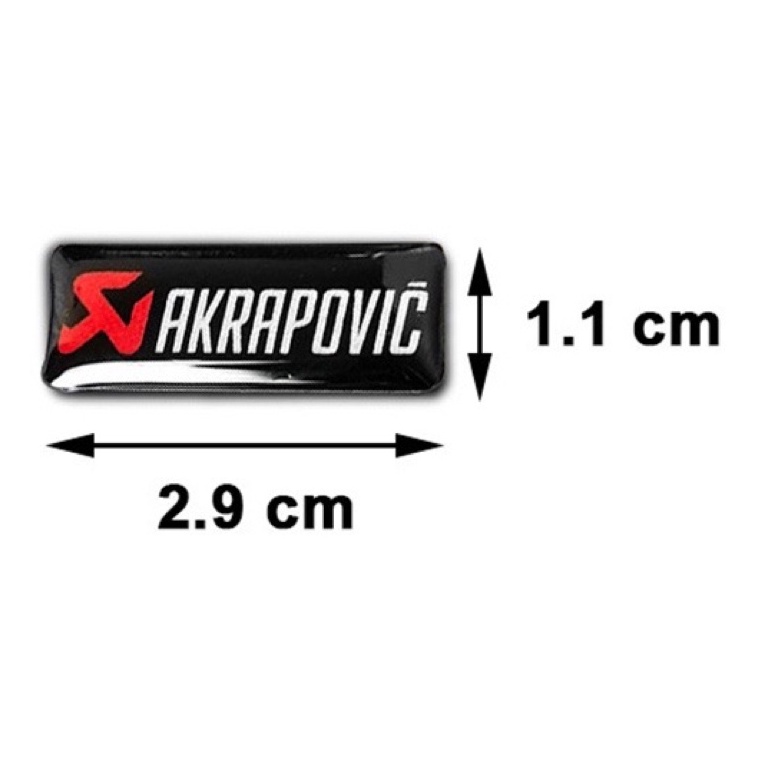 ส่งฟรี-สติ๊กเกอร์-การ์ดท่อไอเสีย-akrapovic-3d-resin-exhaust-guard-3d-sticker-ท่อแต่ง-ท่ออคา-ท่ออาคา-akapovic-akaprovic