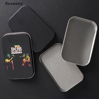 Roswetty Fashion Tin Storage Box Tobacco Box humidor rolling paper Cigarette Case Holder VN