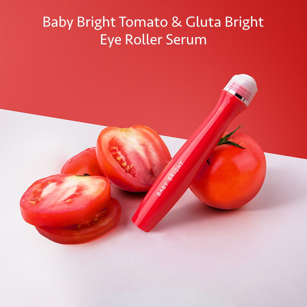 เซรั่มบำรุงใต้ตา-baby-bright-tomato-amp-gluta-bright-eye-roller-serum-15ml