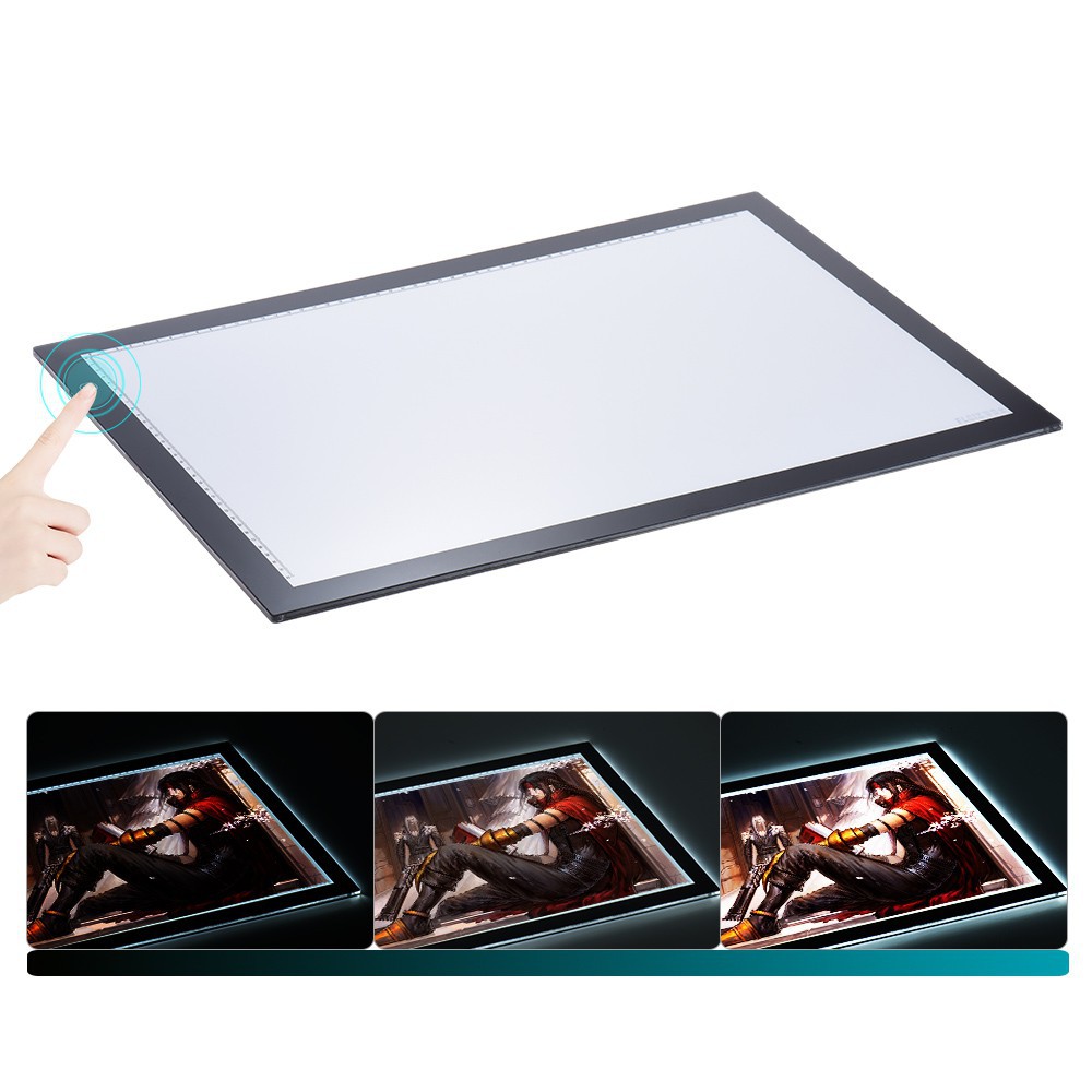 A4 LED Copy Board Stepless Dimming Tracing Light Box For Drawing Animation Sketching Usb Battery Poweredblue 66dfa050 71b0 4526 B8e0 2813d74f3bb5.20ace40ddcabd4b5baf0fd97b7e4f427