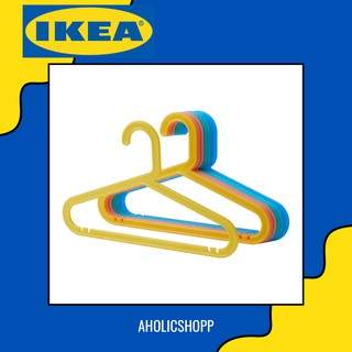 IKEA (อีเกีย) - ไม้แขวนเสื้อเด็ก คละสี BAGIS บอกกิส