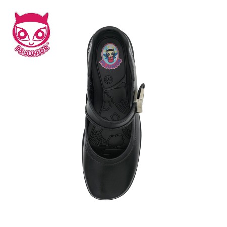 ภาพหน้าปกสินค้าPS.JUNIOR JF-4399 รองเท้านักเรียนหญิง รองเท้านักเรียน รองเท้าหนังดำ จากร้าน best_uniform บน Shopee