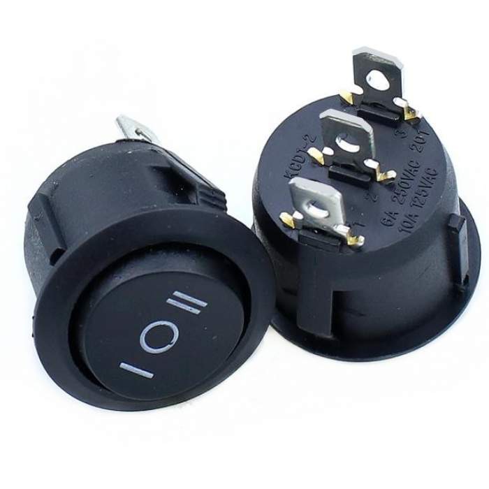 push-switch-kcd1-6a-250v-20mm-สวิตซ์-3ขา-3ทาง-กลม-สวิตซ์โยก-สวิตซ์กระดก