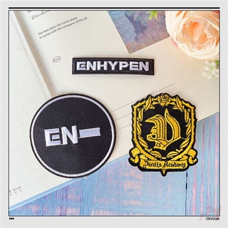 ♚ แผ่นแพทช์เหล็ก Decelis Academy - ENHYPEN ♚ แผ่นแพทช์รีดติดเสื้อ ลายศิลปินเกาหลี DIY สําหรับตกแต่งเสื้อผ้า 1 ชิ้น