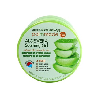 Palmmade Aloe Vera Soothing Gel ปาล์มเมด อโล เวล่า ชูทติ้ง เจลว่านหางจระเข้ 300 กรัม